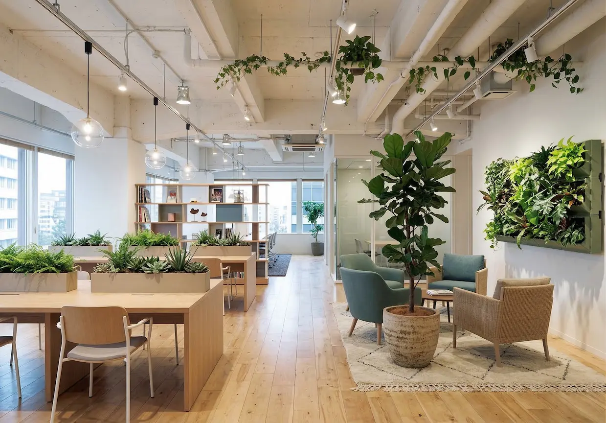オフィスグリーン導入のメリットやデメリットとは？失敗しない選び方と実例